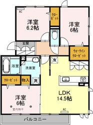 ロイジェントパークス レイクタウン Ⅱ Iの物件間取画像